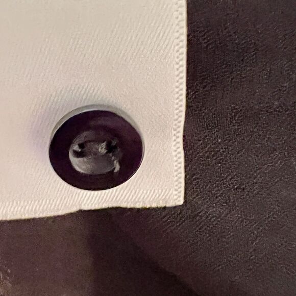 Coldwater Creek Tunic Top Size M (10-12) Sheer With Lining Lacework Neckline - Picture 9 of 10